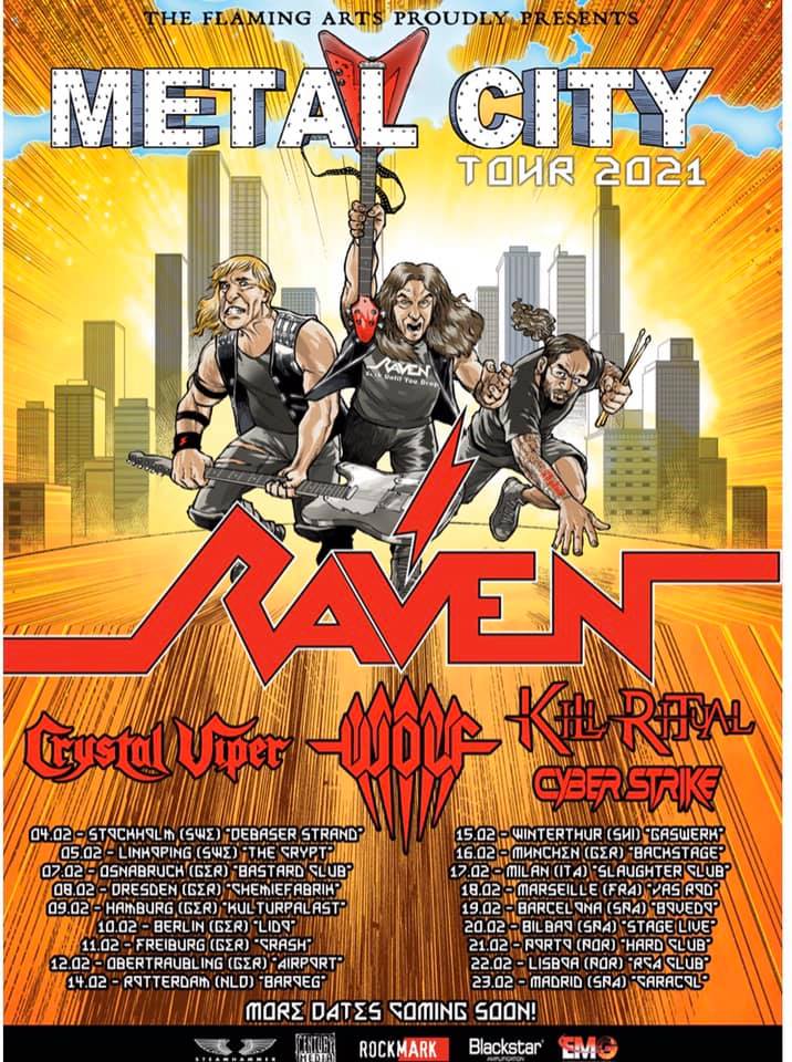 raven band tour